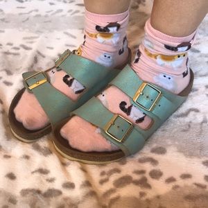 Metallic Birkenstock’s